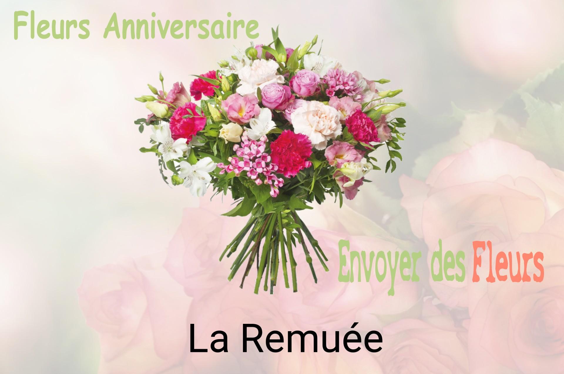Bouquet de fleurs d’anniversaire livré à La Remuée