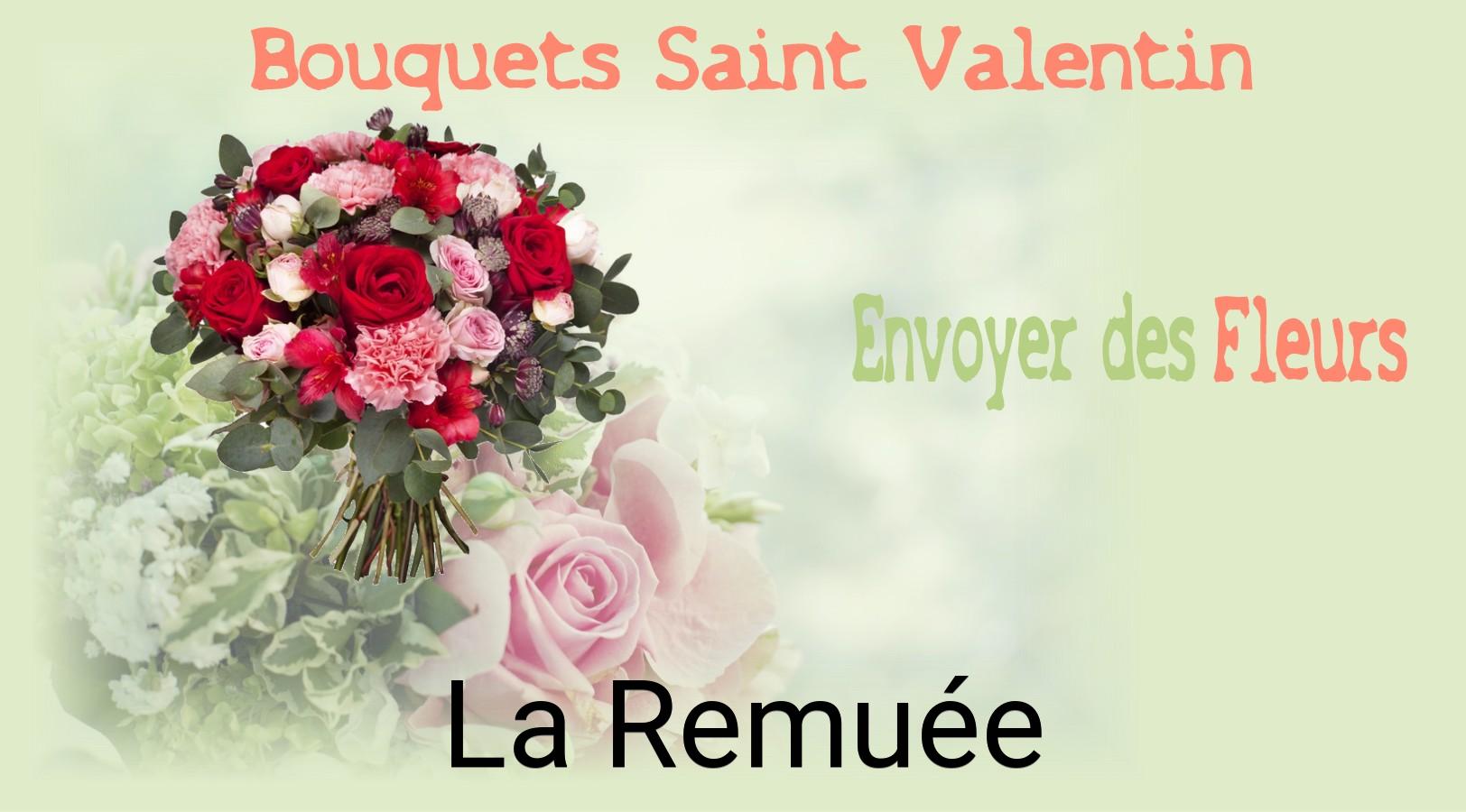 Roses de Saint-Valentin livrées à La Remuée